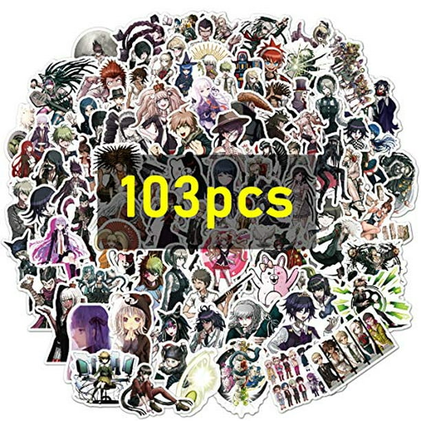 Trigger Happy Havoc Vinyl Anime Cartoon Stickers Maidudu 100 pcs Waterproof Danganronpa Stickers Danganronpa Trigger Happy Havoc Vinyl Anime Cartoon Stickers Maidudu 100 pcs Waterproof Danganronpa Stickers Danganronpa